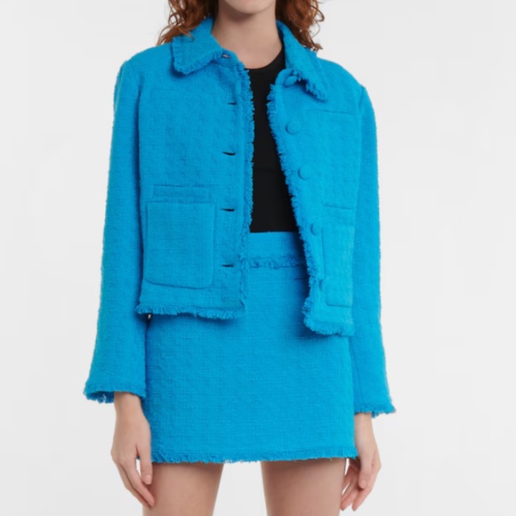 PROENZA SCHOULER blue skit and jacket set - Picture 1 of 16